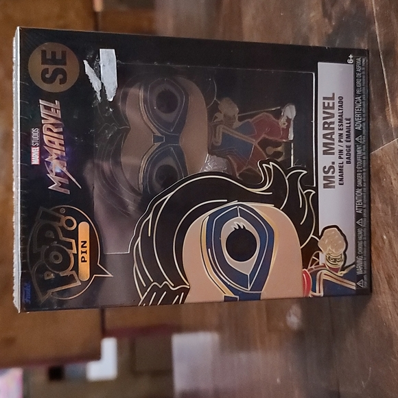 NWT Funko POP! Ms. Marvel Pin
